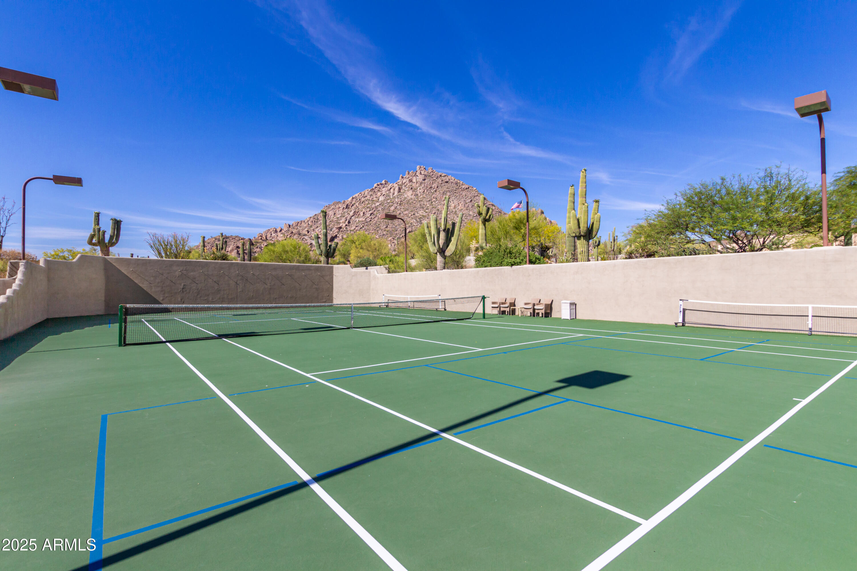 10801 East Happy Valley Road, Unit 133 Scottsdale, AZ 85255 - Photo 68 of 75 a view of a tennis court