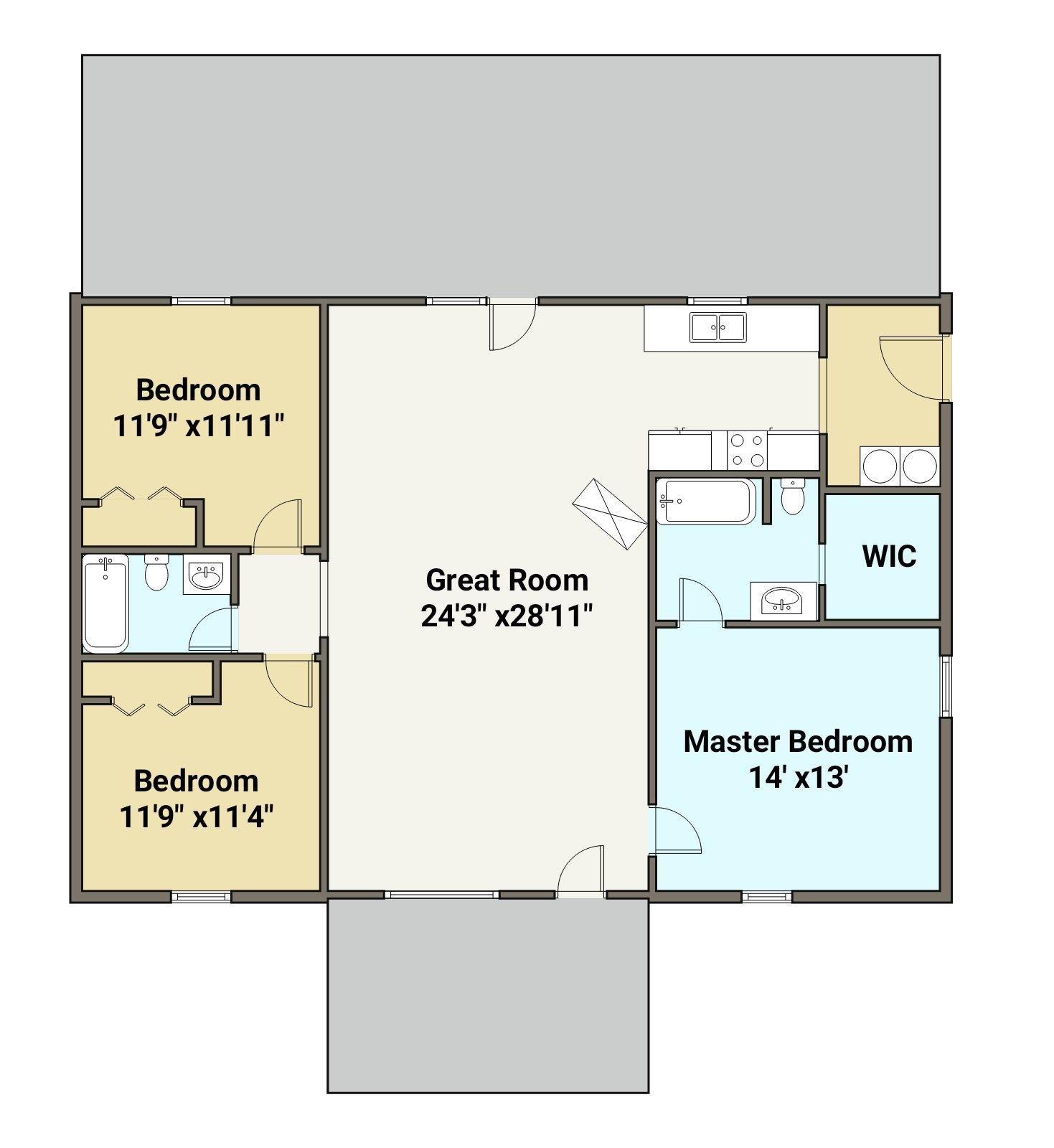 858 Mount Chestnut Road New Castle, VA 24127 - Photo 32 of 32 Floor Plan