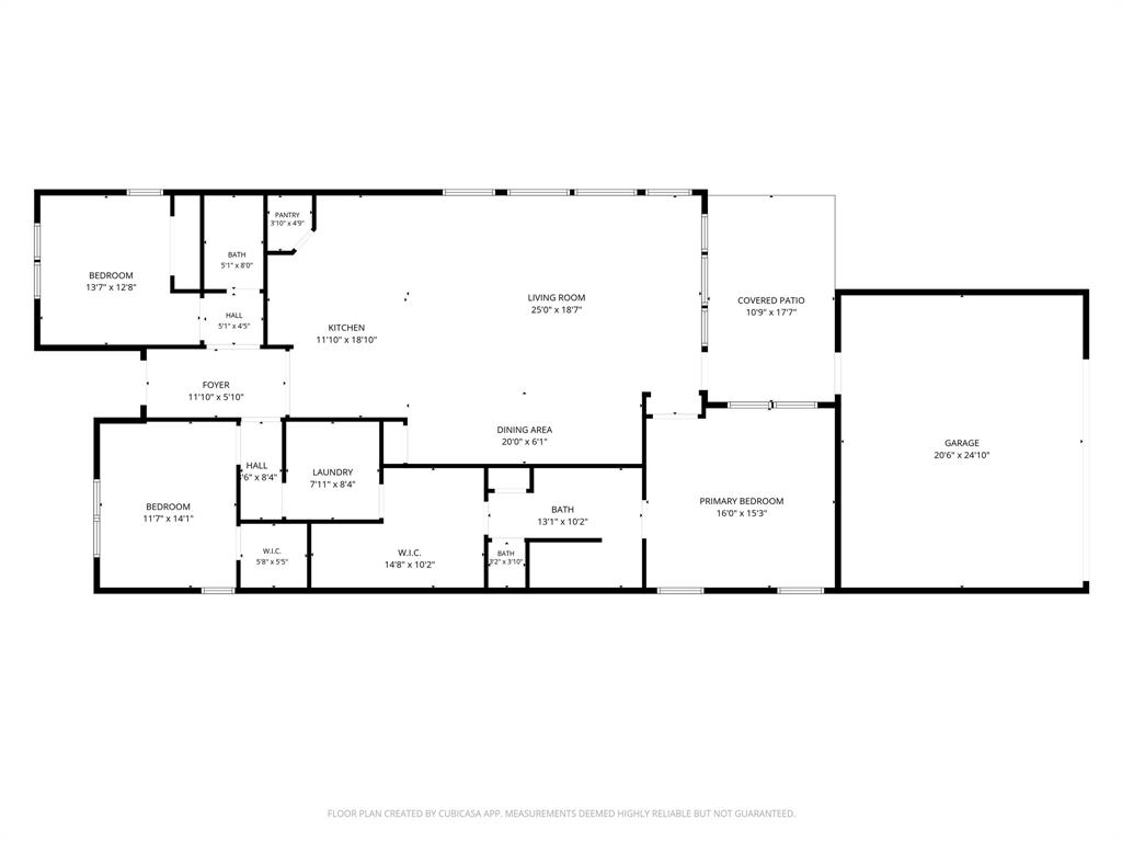 6404 Trezevant Street Rowlett, TX 75089 - Photo 30 of 30 Floor plan