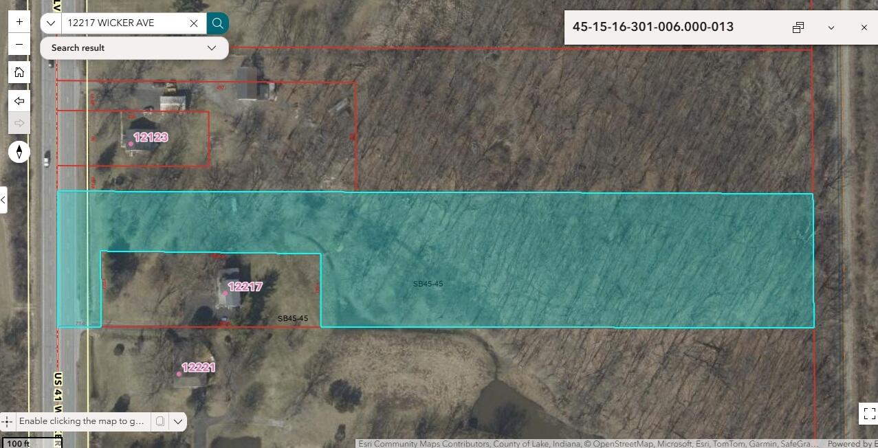 12219 Wicker Avenue Cedar Lake, IN 46303 - Photo 4 of 5 a view of outdoor space and garden