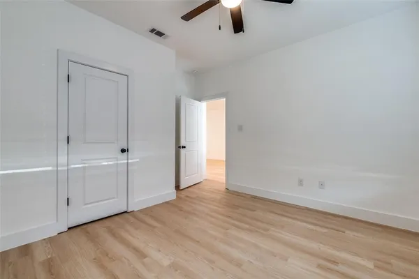 wooden floor in an empty room
