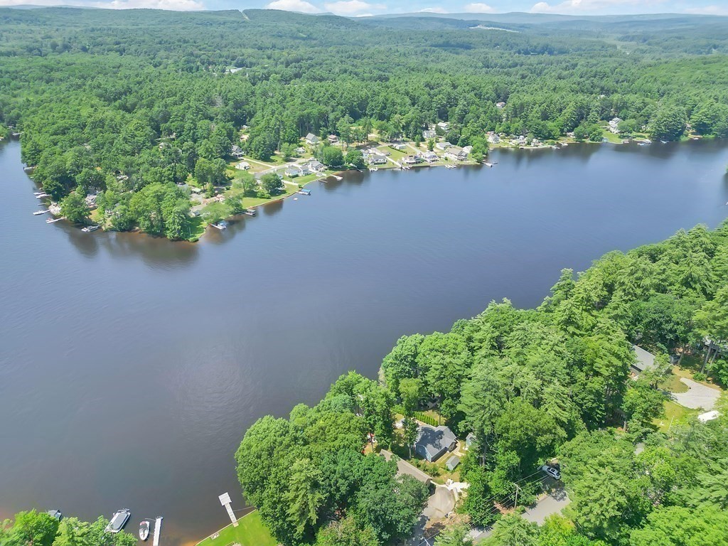 40 Over The Top Road Holland, MA 01521 - Photo 35 of 41 an aerial view of a houses with a lake view