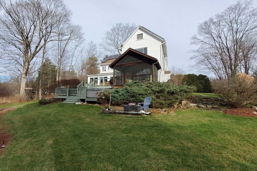 8 George Hill Road Grafton, MA 01519 - Photo 34 of 35 a front view of a house with garden