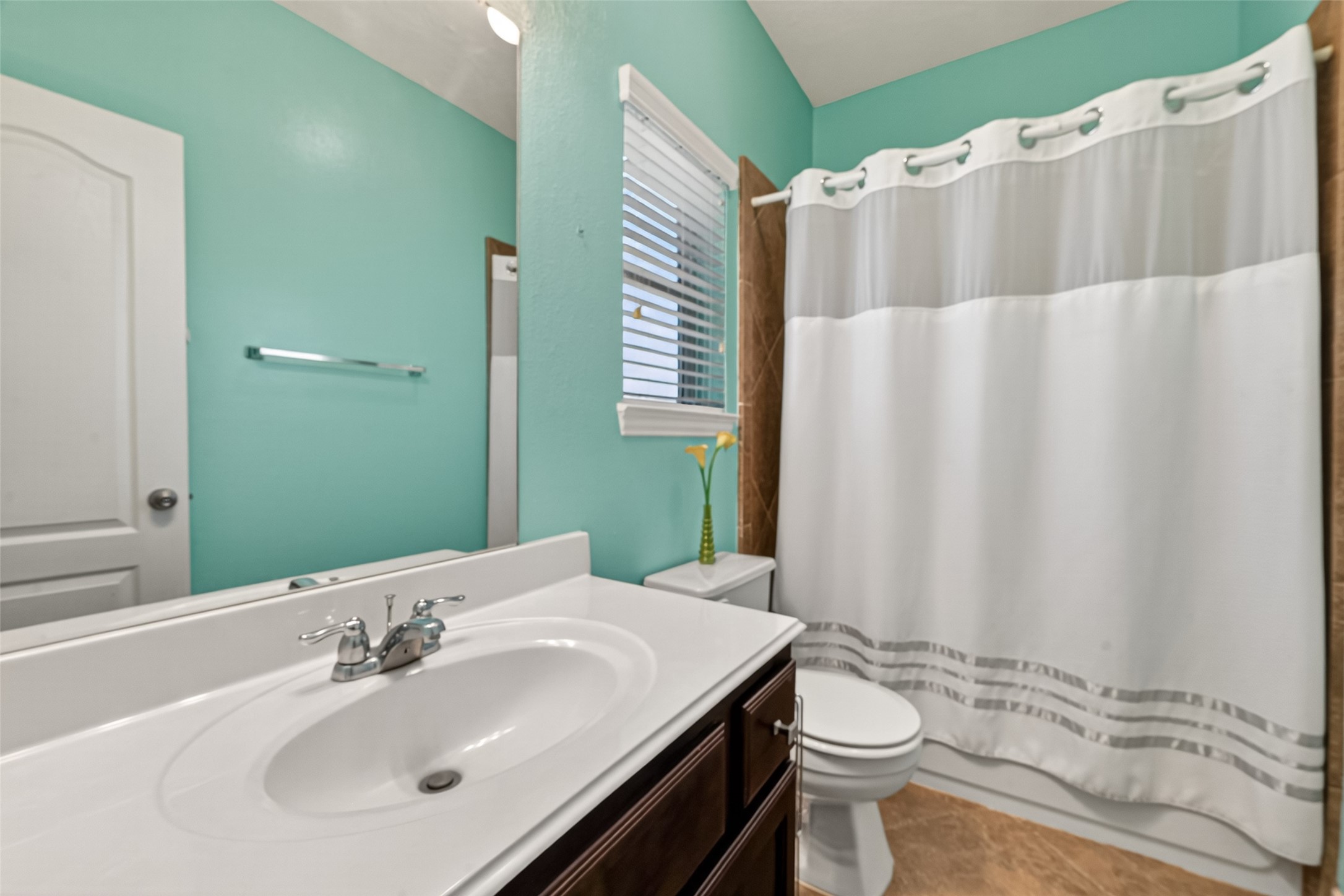 24914 Hazel Ranch Drive Katy, TX 77494 - Photo 24 of 45 a bathroom with a sink and a mirror