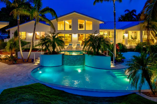 a view of an outdoor space pool patio and outdoor seating