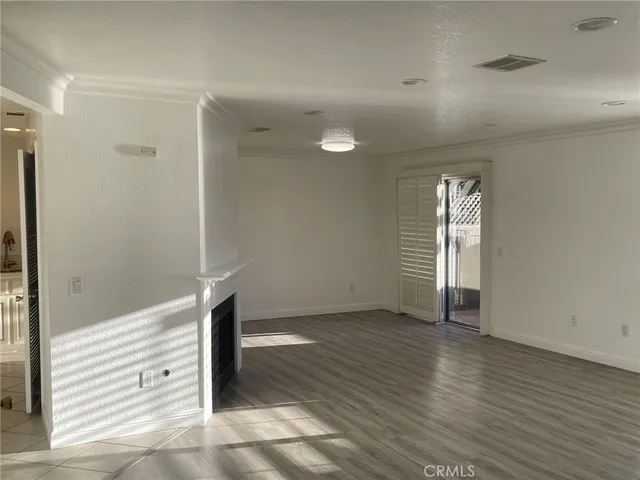 wooden floor in an empty room