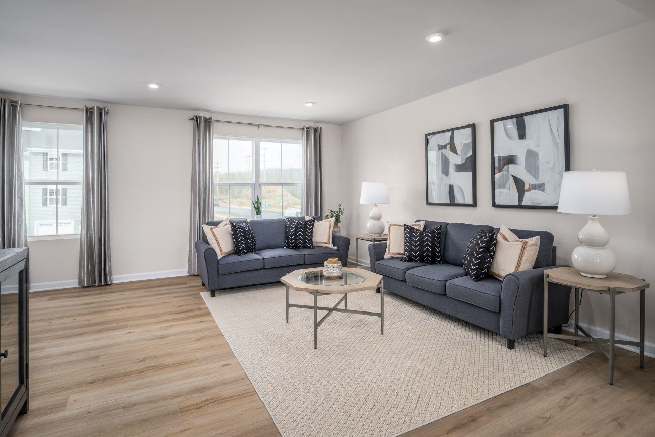 101 B Orchard Ridge Lane Harrisonburg, VA 22801 - Photo 6 of 14 a living room with furniture and a couch