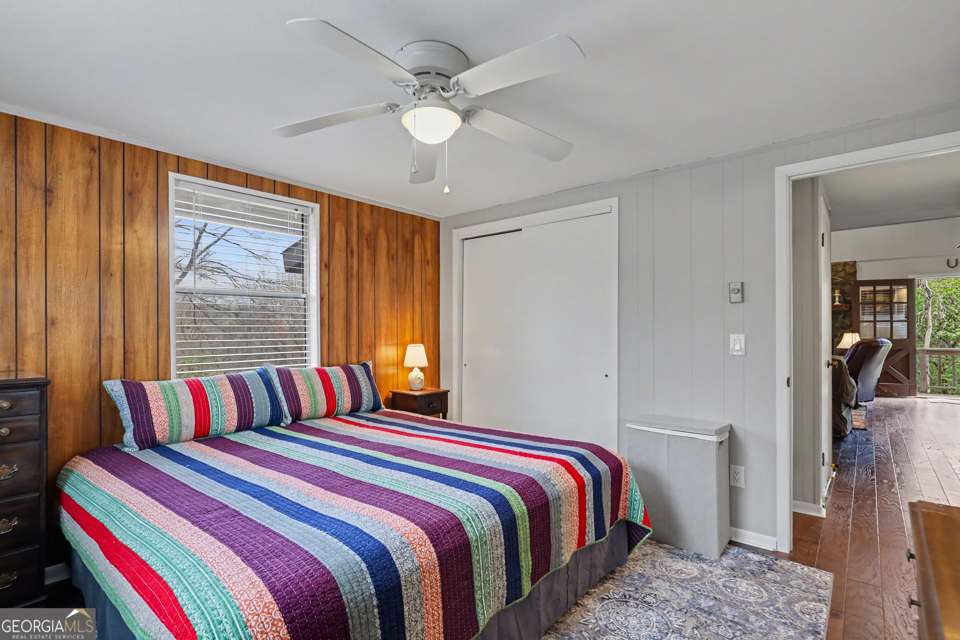 559 Maple Leaf Drive Dillard, GA 30537 - Photo 19 of 49 a bedroom with bed and a window