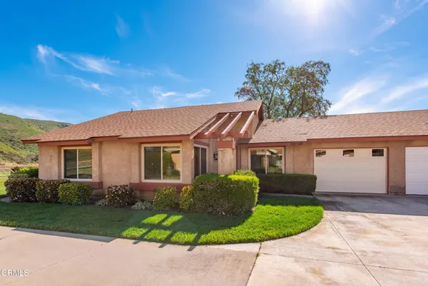 front view of house with a yard