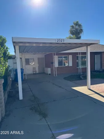 front view of a house with yard