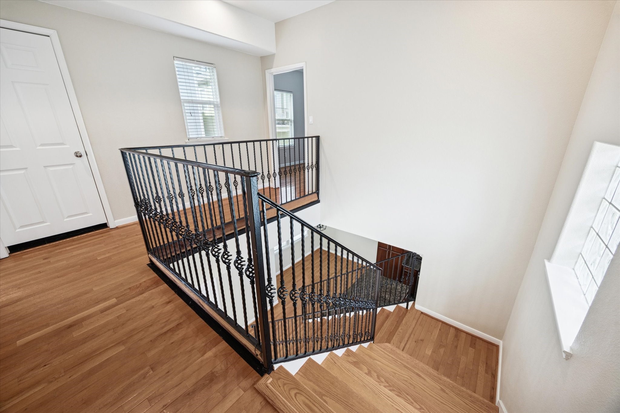 1427 West 25th Street Houston, TX 77008 - Photo 16 of 36 a view of entryway with wooden floor
