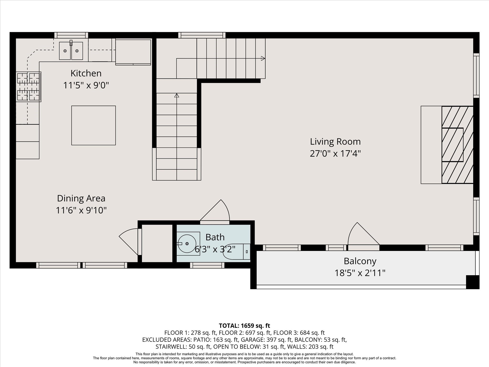 1427 West 25th Street Houston, TX 77008 - Photo 35 of 36 a black and white photo of a on a wall