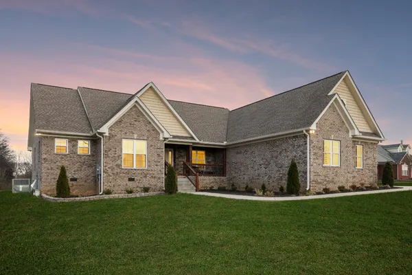 front view of a house with a outdoor