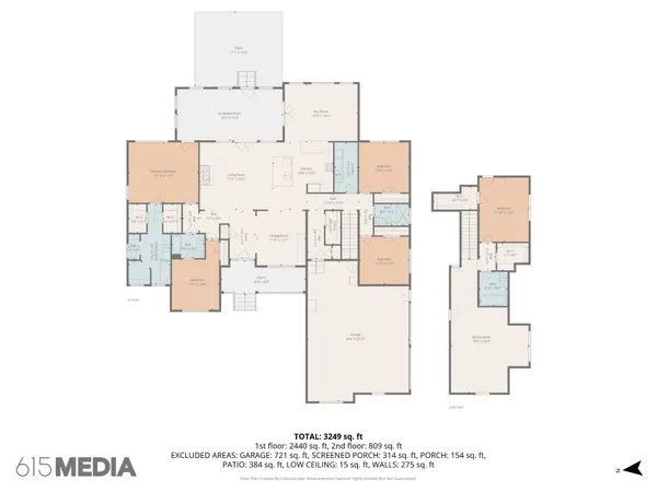 $835,000 | 4029 Pleasant Gate Lane, Columbia, TN 38401
