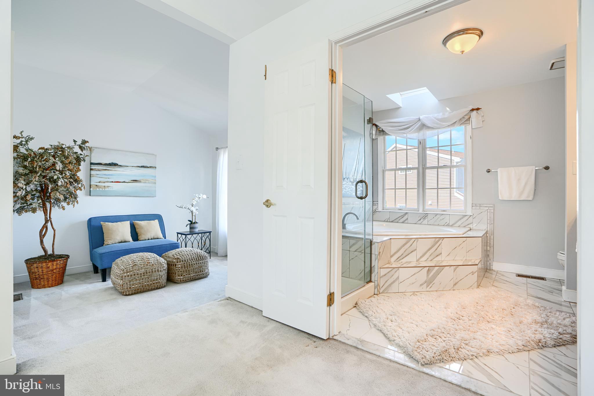 9018 Gardenia Road Baltimore, MD 21236 - Photo 25 of 47 a bedroom with furniture and a chandelier