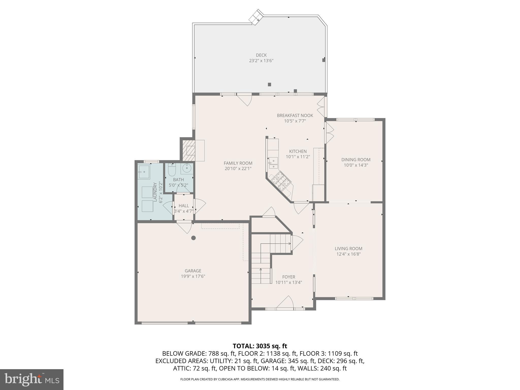 9018 Gardenia Road Baltimore, MD 21236 - Photo 45 of 47 a picture of floor plan
