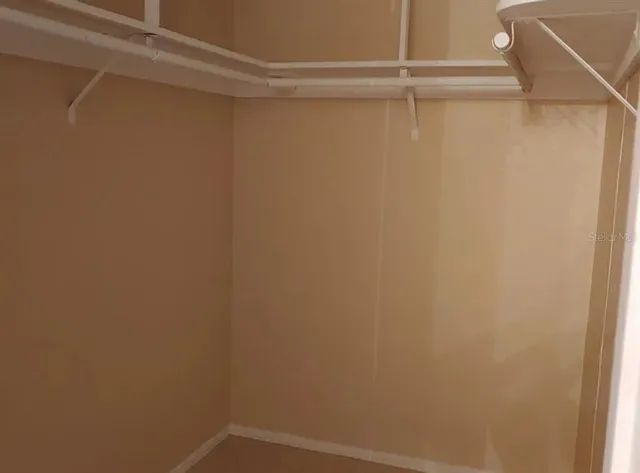 a view of walk in closet