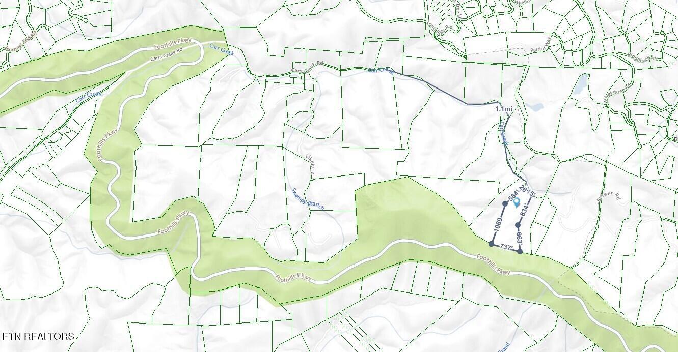 1986 Carrs Creek Road Townsend, TN 37882 - Photo 5 of 25 Go 1.1 mile from where the blacktop road
