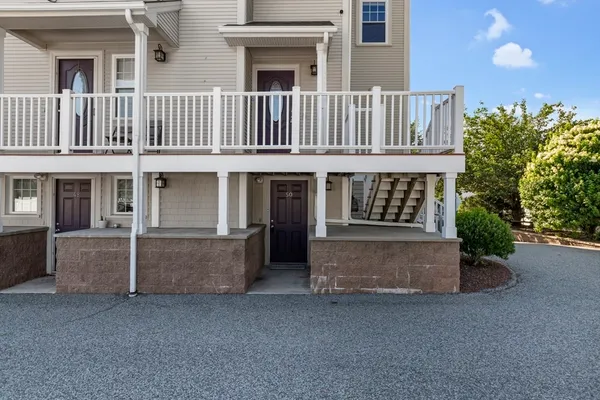 front view of a house with a porch