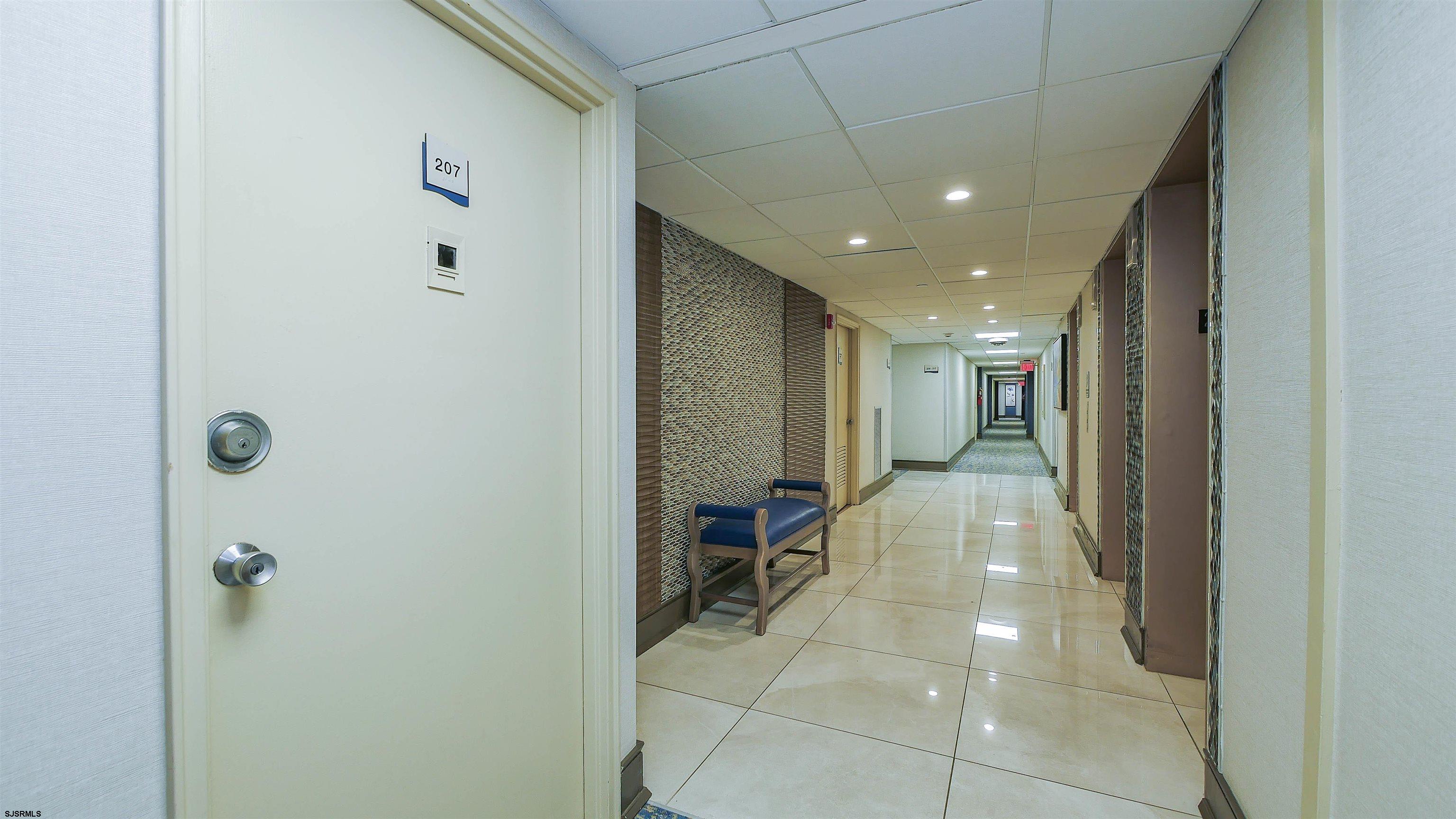 101 South Raleigh Avenue, Unit 207 Atlantic City, NJ 08401 - Photo 5 of 30 a view of a hallway