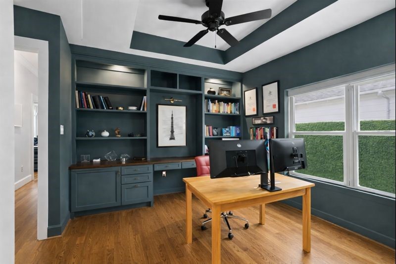 4503 McKinney Street Houston, TX 77023 - Photo 6 of 37 a view of a workspace with furniture