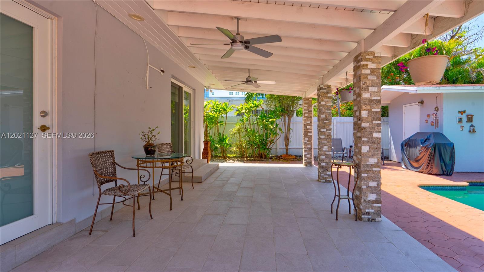 3611 Southwest 23rd Street Miami, FL 33145 - Photo 15 of 56 Covered terrace