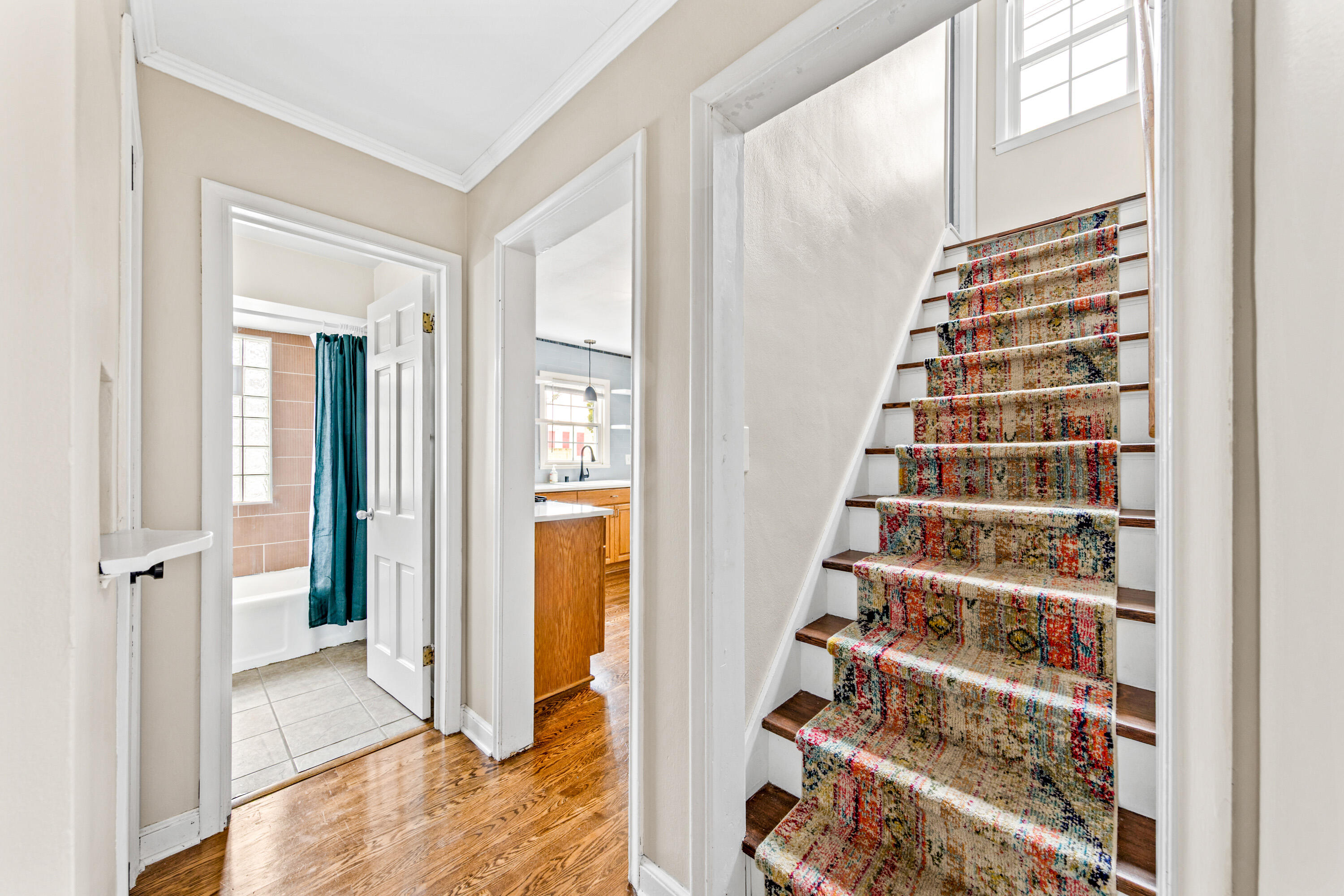 2320 North 68th Street Wauwatosa, WI 53213 - Photo 17 of 37 Hardwood Hallway & Decked Out Stairs