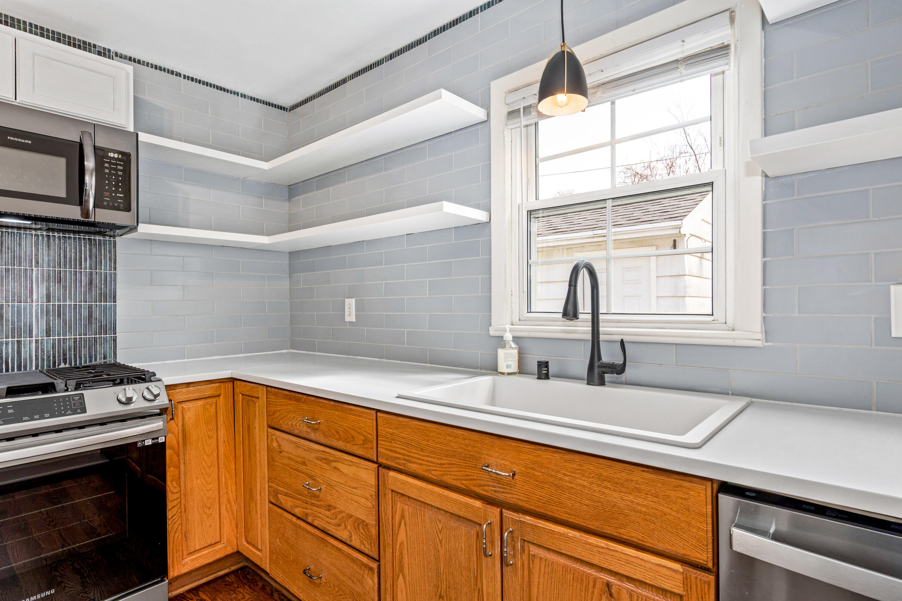 2320 North 68th Street Wauwatosa, WI 53213 - Photo 9 of 37 Open Shelving & Quartz Countertops