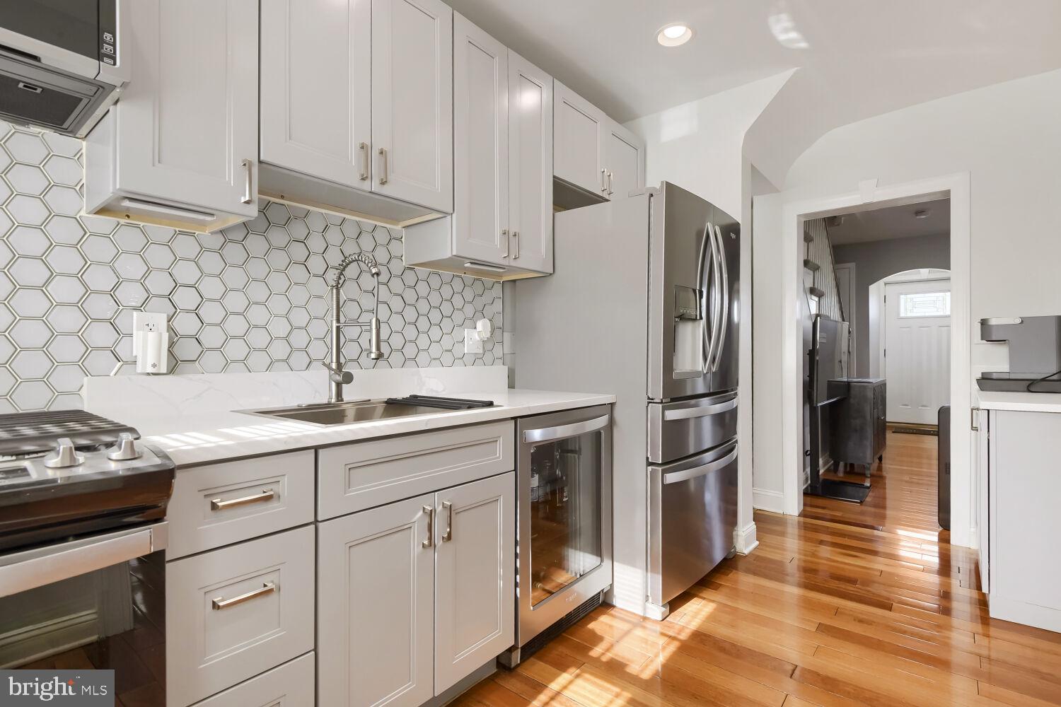 4012 Hillen Road Baltimore, MD 21218 - Photo 7 of 14 Modern kitchen with stylish accents.
