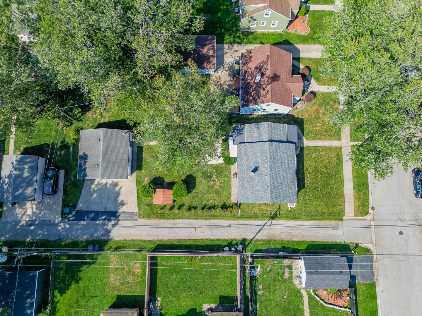 18540 Miller Drive Lansing, IL 60438 - Photo 52 of 57 an aerial view of house with a yard