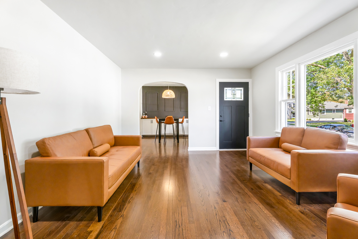 18540 Miller Drive Lansing, IL 60438 - Photo 8 of 57 a living room with furniture and a wooden floor