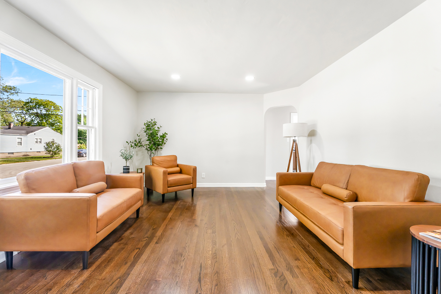 18540 Miller Drive Lansing, IL 60438 - Photo 10 of 57 a living room with furniture and a large window