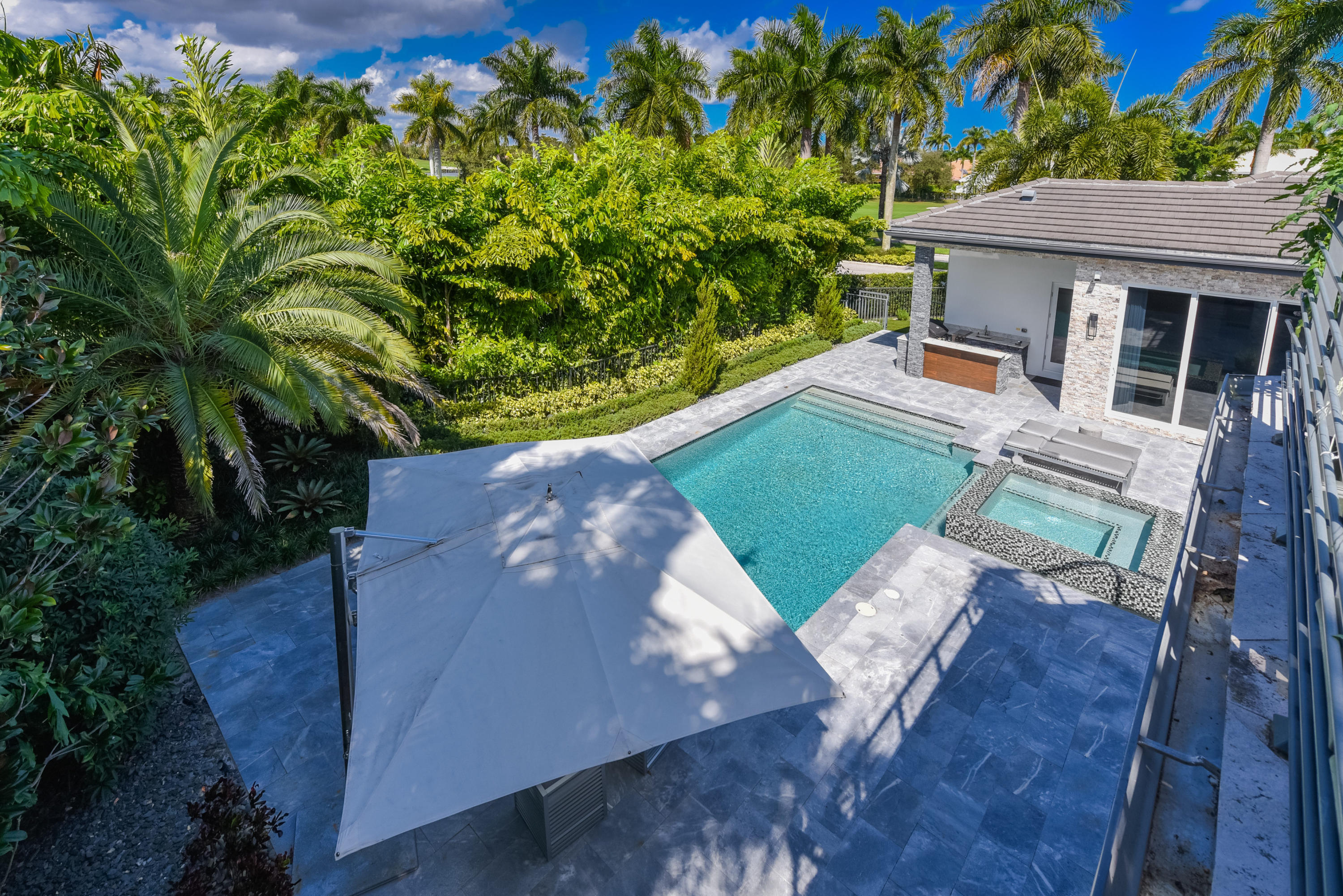 7415 Fenwick Place Boca Raton, FL 33496 - Photo 23 of 74 pool view from balcony