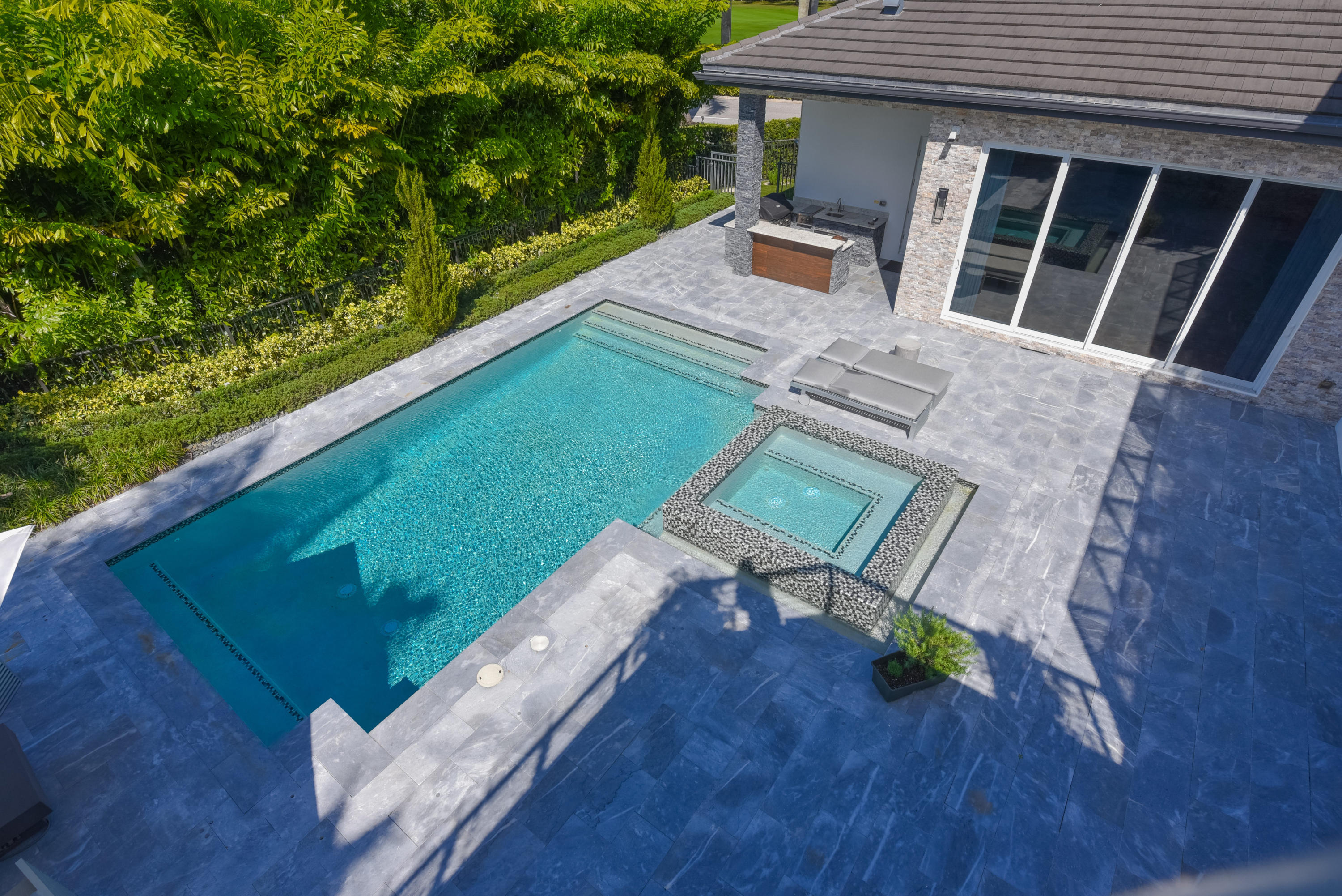 7415 Fenwick Place Boca Raton, FL 33496 - Photo 24 of 74 pool from balcony