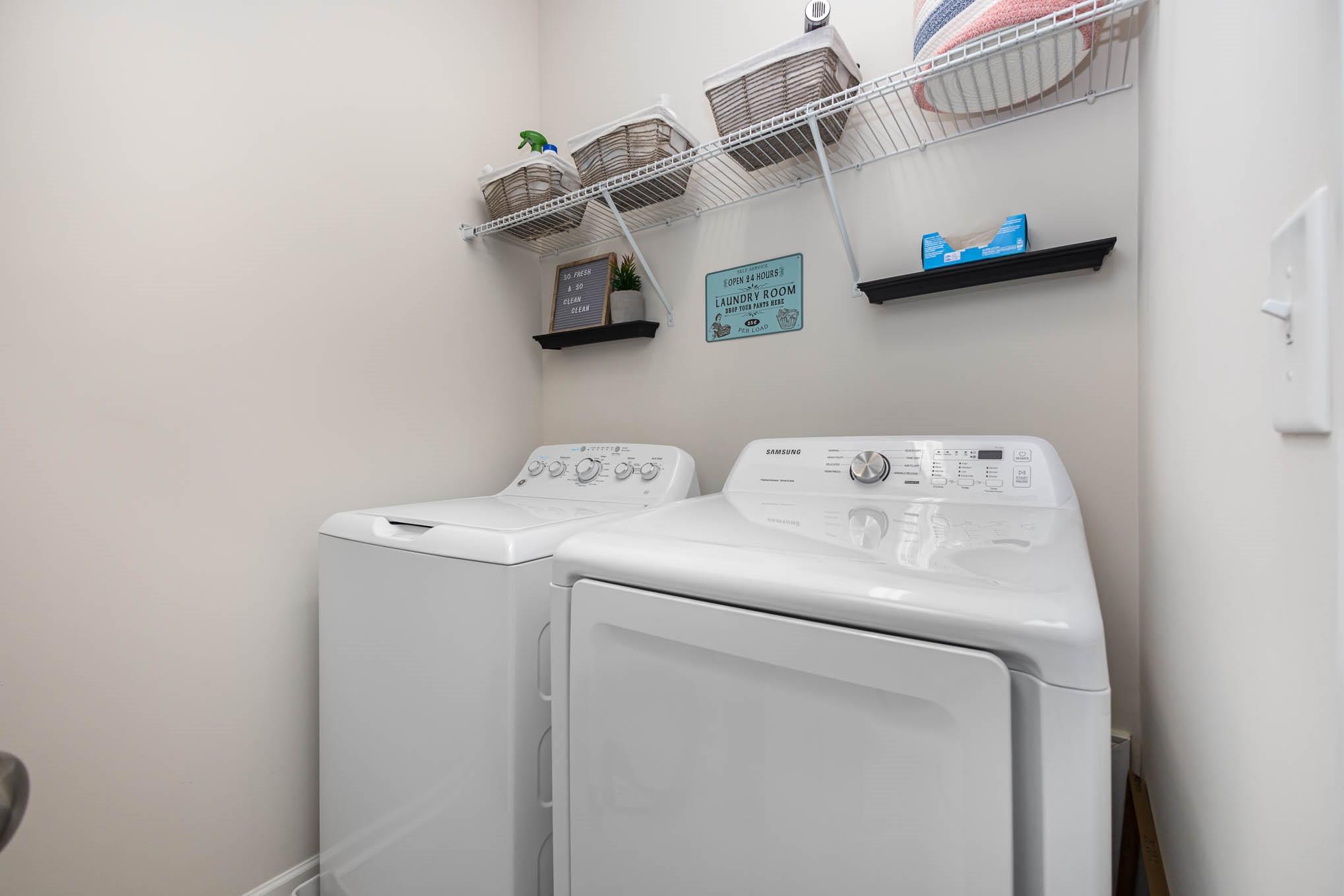 514 Madison Falls Fort Mill, SC 29708 - Photo 22 of 29 a utility room with dryer and washer