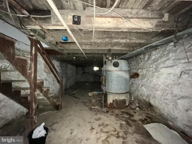 a close view of water heater