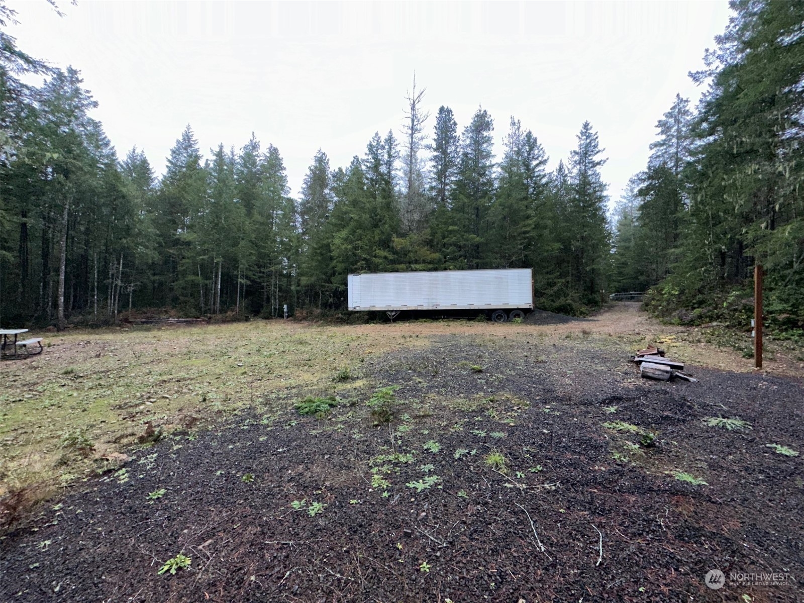 151 Northeast Bedrock Road Belfair, WA 98528 - Photo 24 of 27 a view of a field with trees in the background