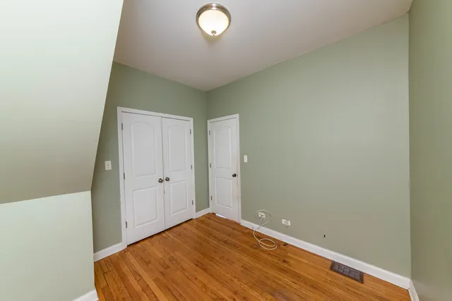 a view of empty room