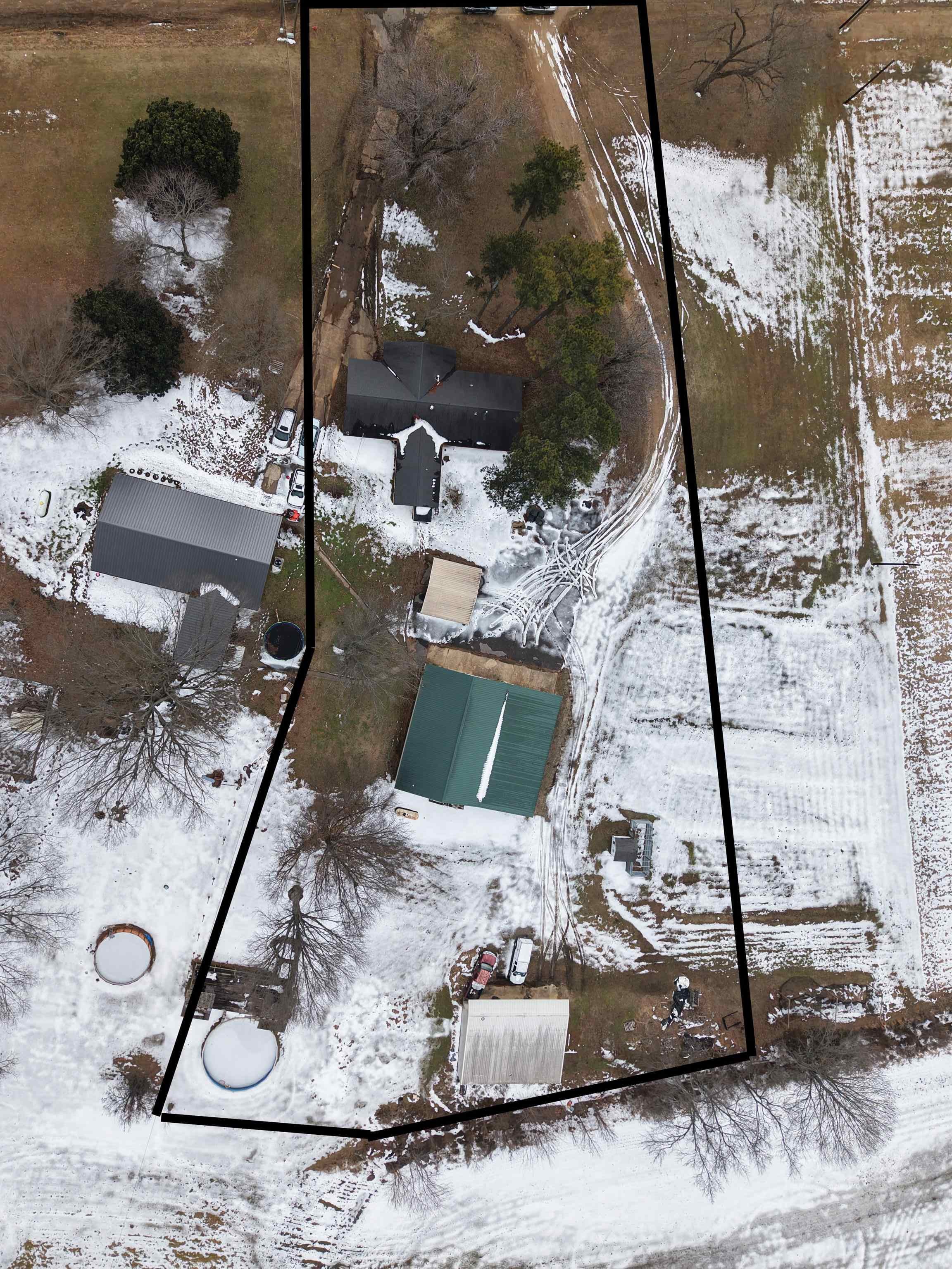 2142 Highway 70 Mason, TN 38049 - Photo 35 of 36 View of snowy aerial view