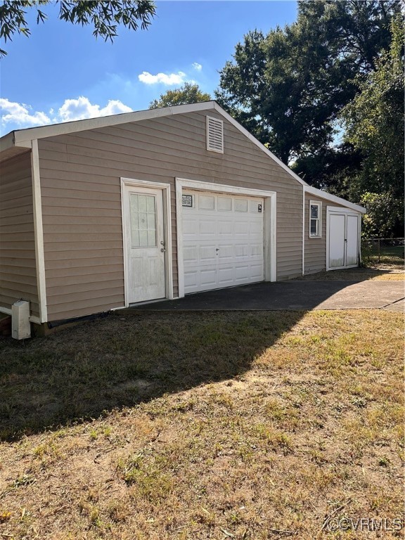 2955 Dundas Road North Chesterfield, VA 23237 - Photo 13 of 13 Garage with concrete area.
