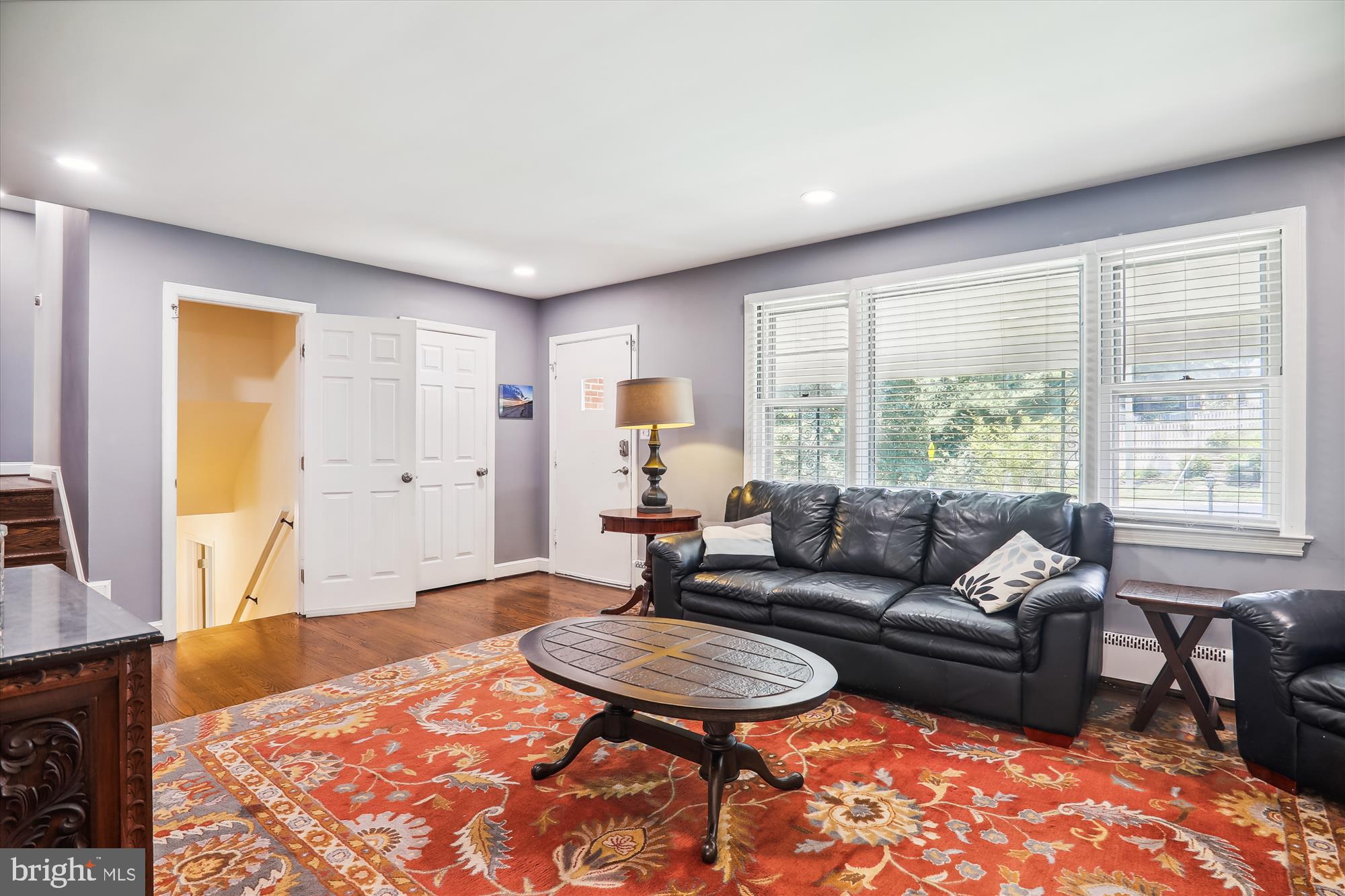 9805 Five Oaks Road Fairfax, VA 22031 - Photo 11 of 70 a living room with furniture and a large window