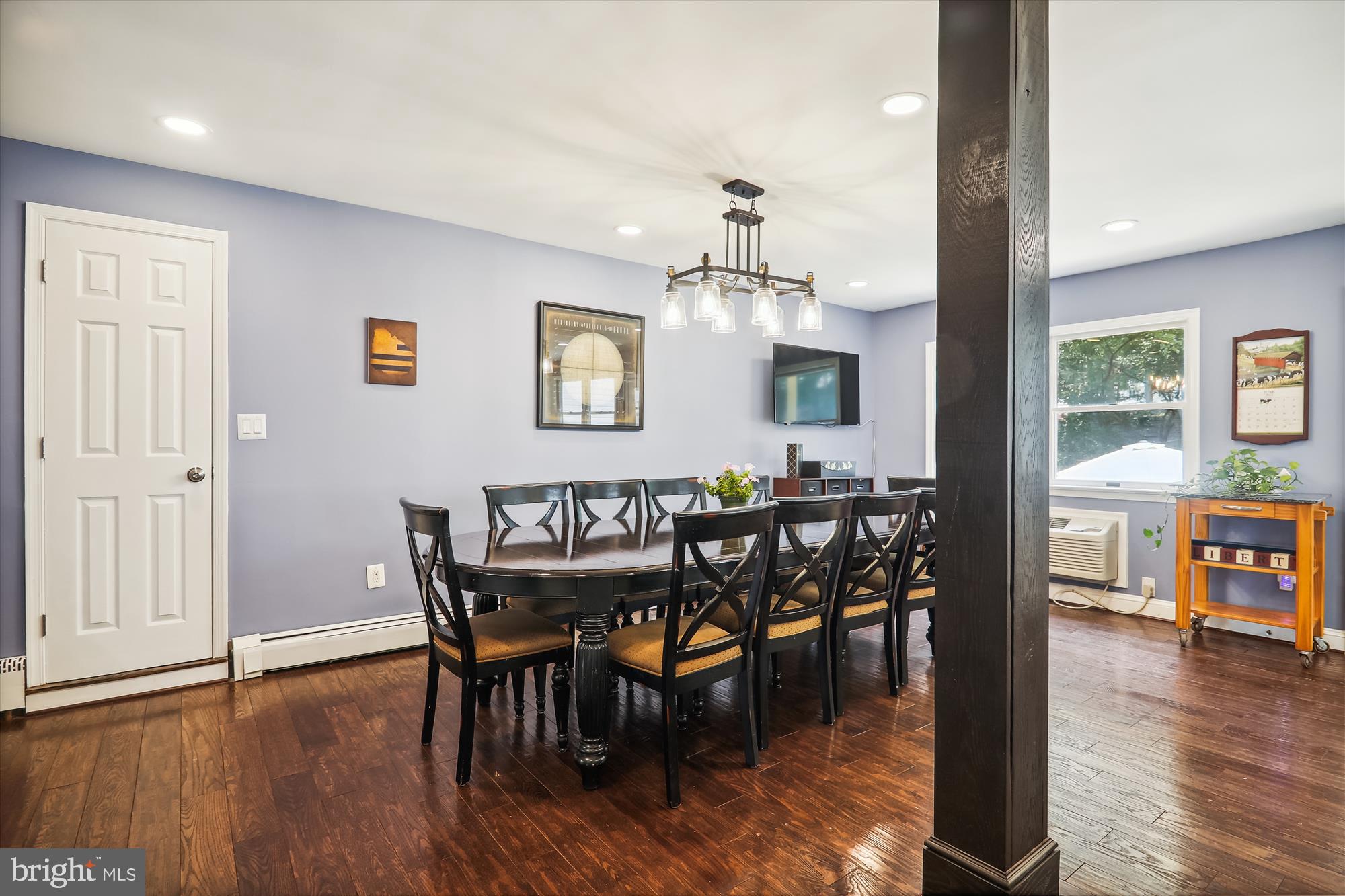 9805 Five Oaks Road Fairfax, VA 22031 - Photo 14 of 70 a view of a dining room with furniture and wooden floor