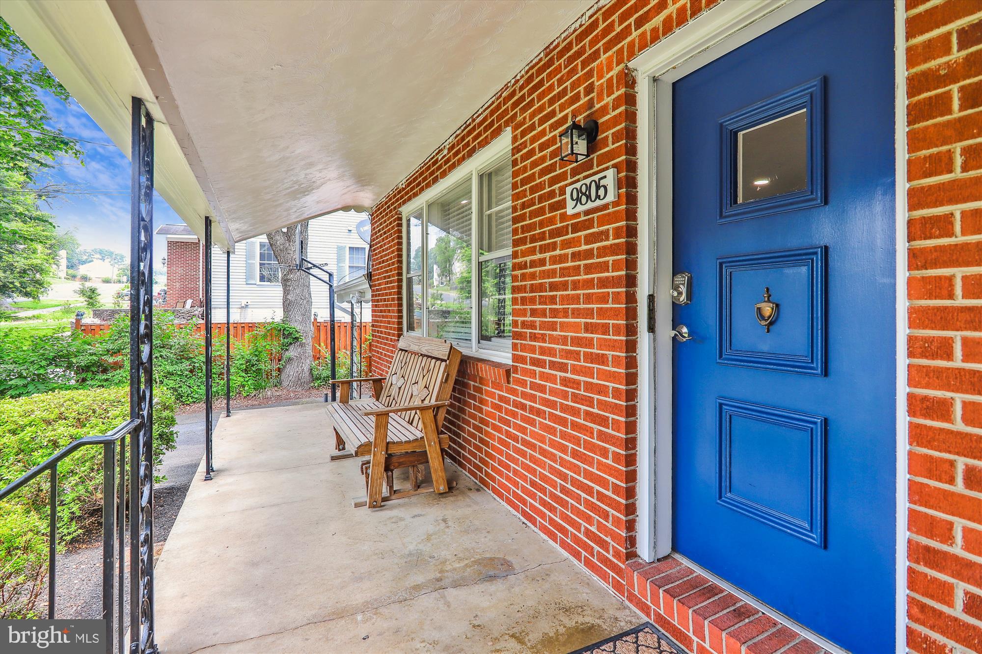 9805 Five Oaks Road Fairfax, VA 22031 - Photo 5 of 70 a view of two chairs in the balcony