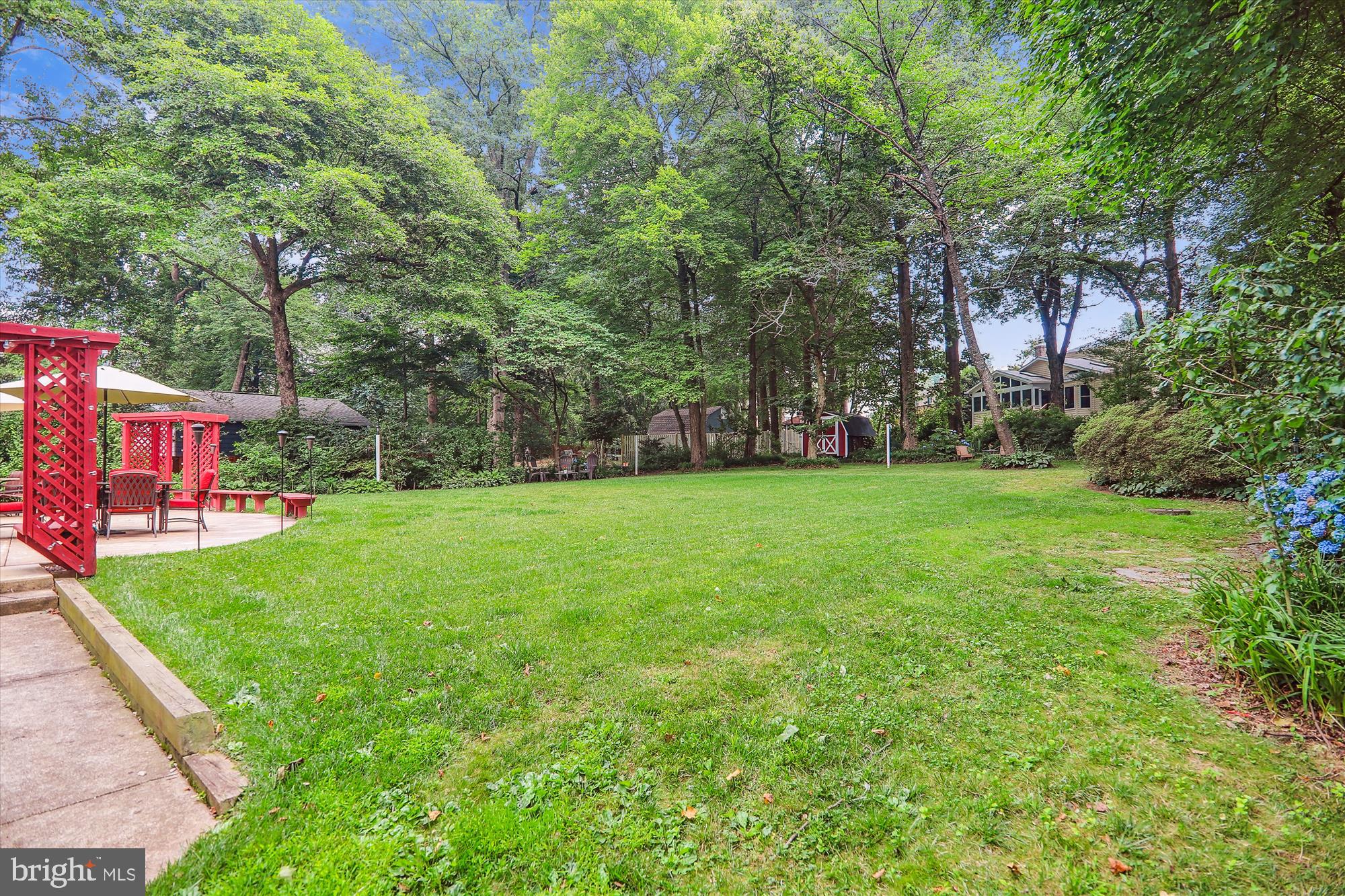 9805 Five Oaks Road Fairfax, VA 22031 - Photo 58 of 70 a view of a house with a yard