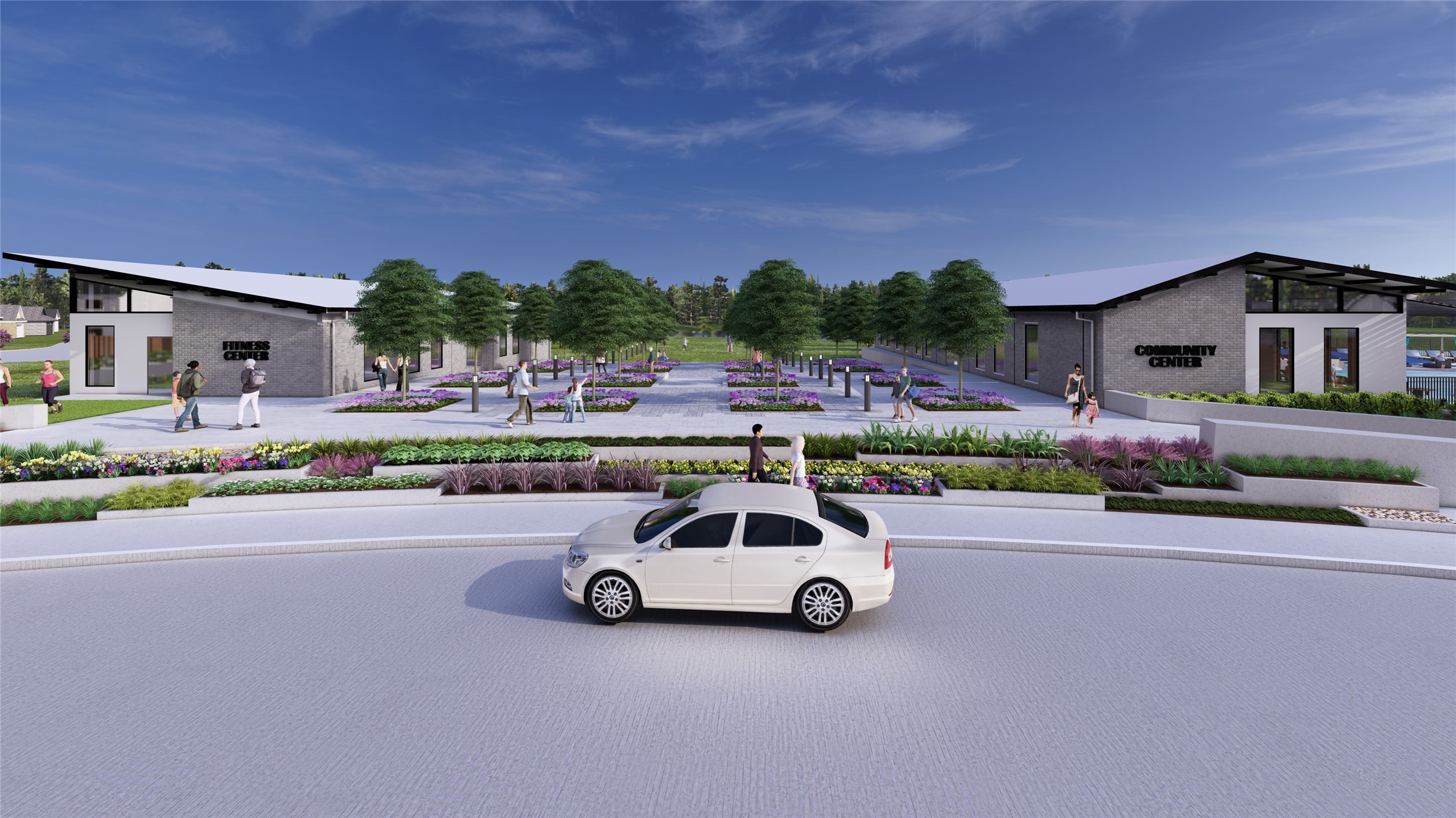 18602 Eastwood Rdg Court Crosby, TX 77532 - Photo 40 of 43 Future Amenities: Fitness Center and resort-style pool (*Artist rendering used for illustration purposes only.)