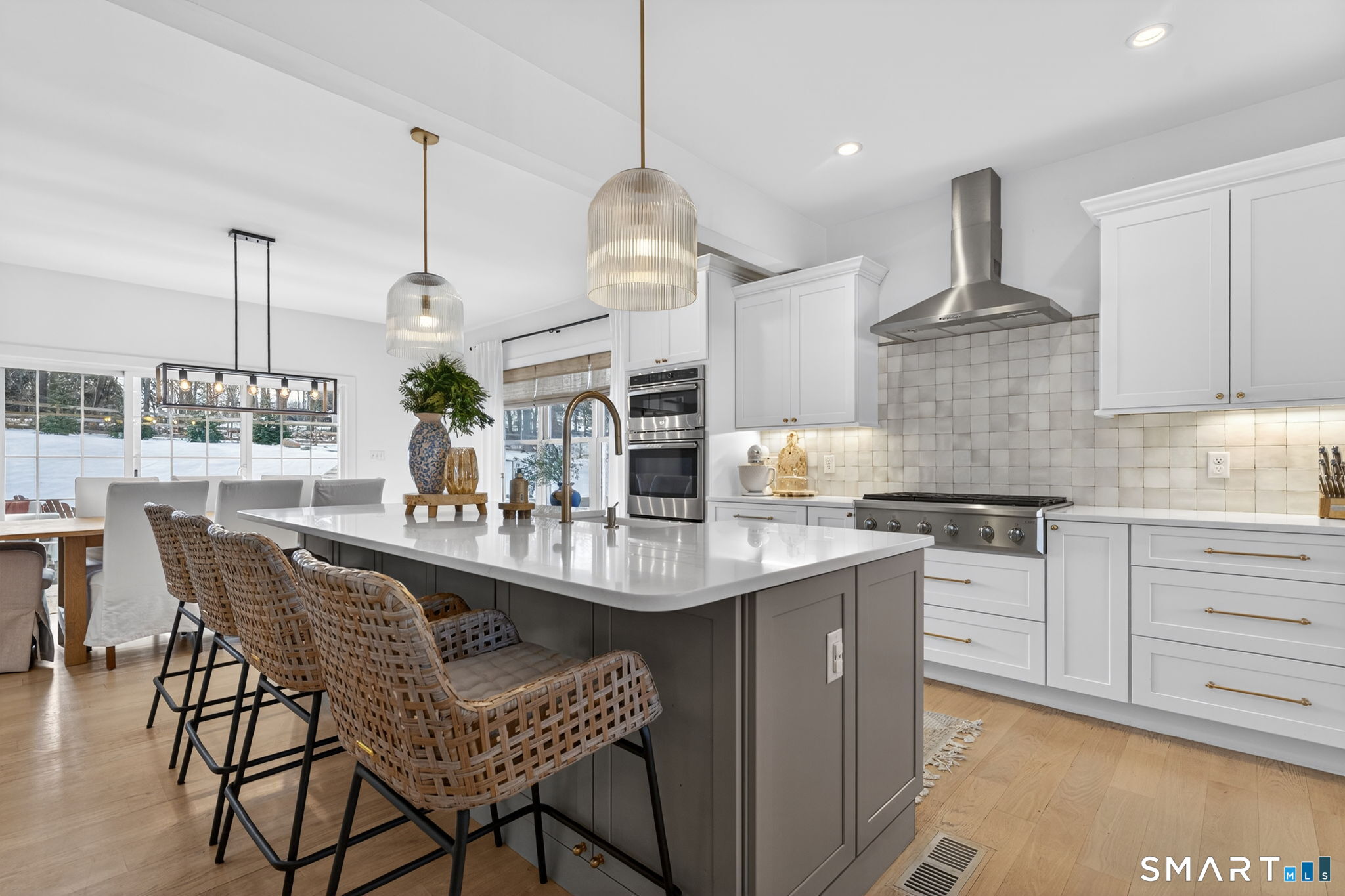 11 Ridgewood Club Road Prospect, CT 06712 - Photo 2 of 35 Expansive island, lots of prep space and plenty of room for homework, arts and crafts. Hidden storage in island