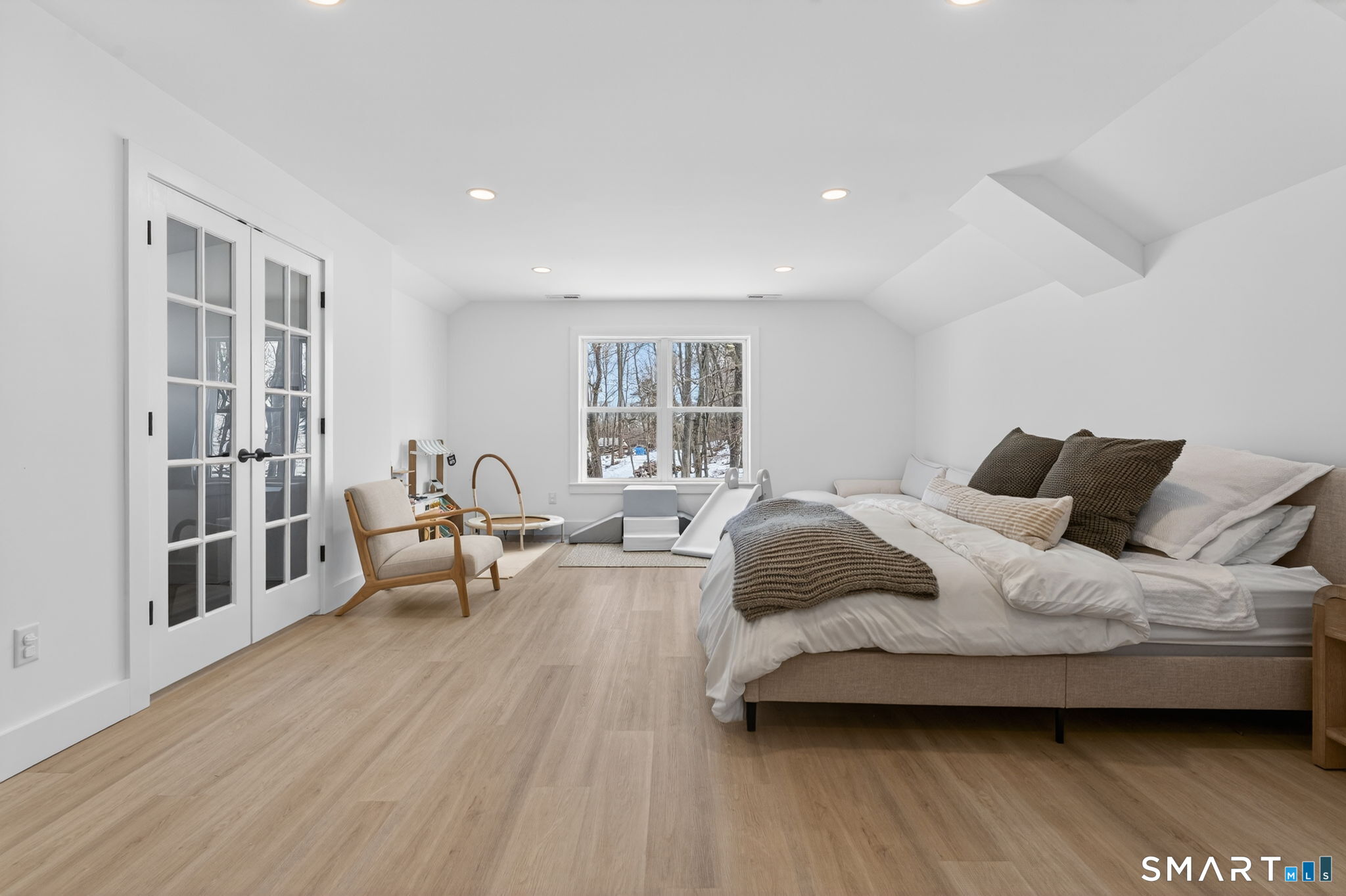 11 Ridgewood Club Road Prospect, CT 06712 - Photo 22 of 35 3rd bedroom. Currently used as mixed use with office space, guest room and play room. Also has a walk in closet and additional storage