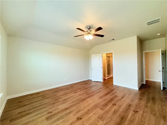 wooden floor in an empty room