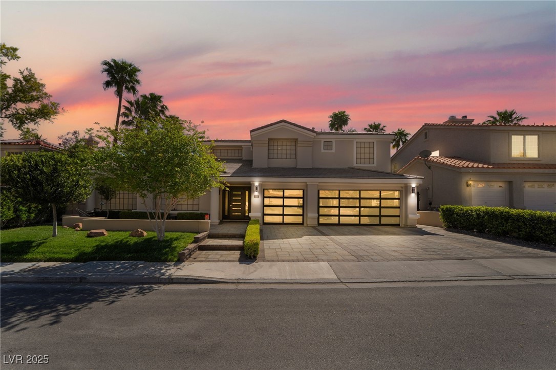 188 Carthage Street Henderson, NV 89074 - Photo 2 of 56 View of front facade featuring an attached garage,
