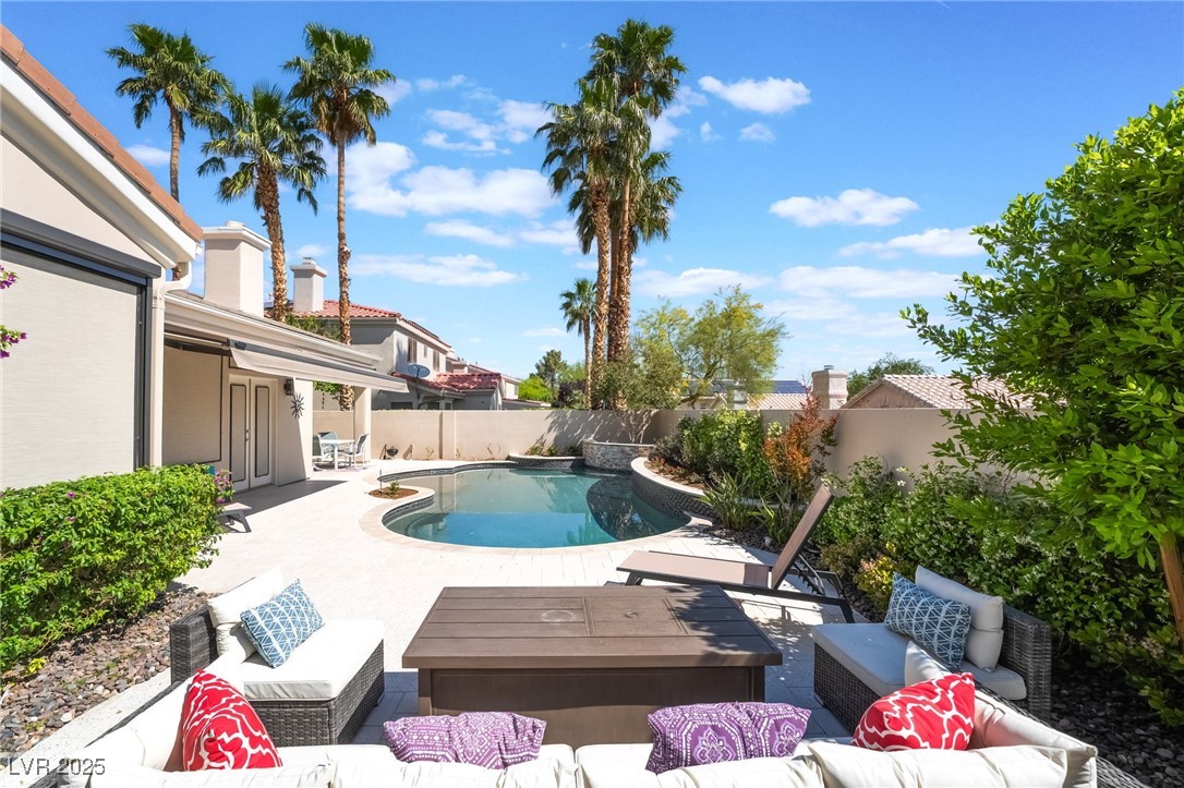 188 Carthage Street Henderson, NV 89074 - Photo 51 of 56 View of swimming pool featuring outdoor lounge are